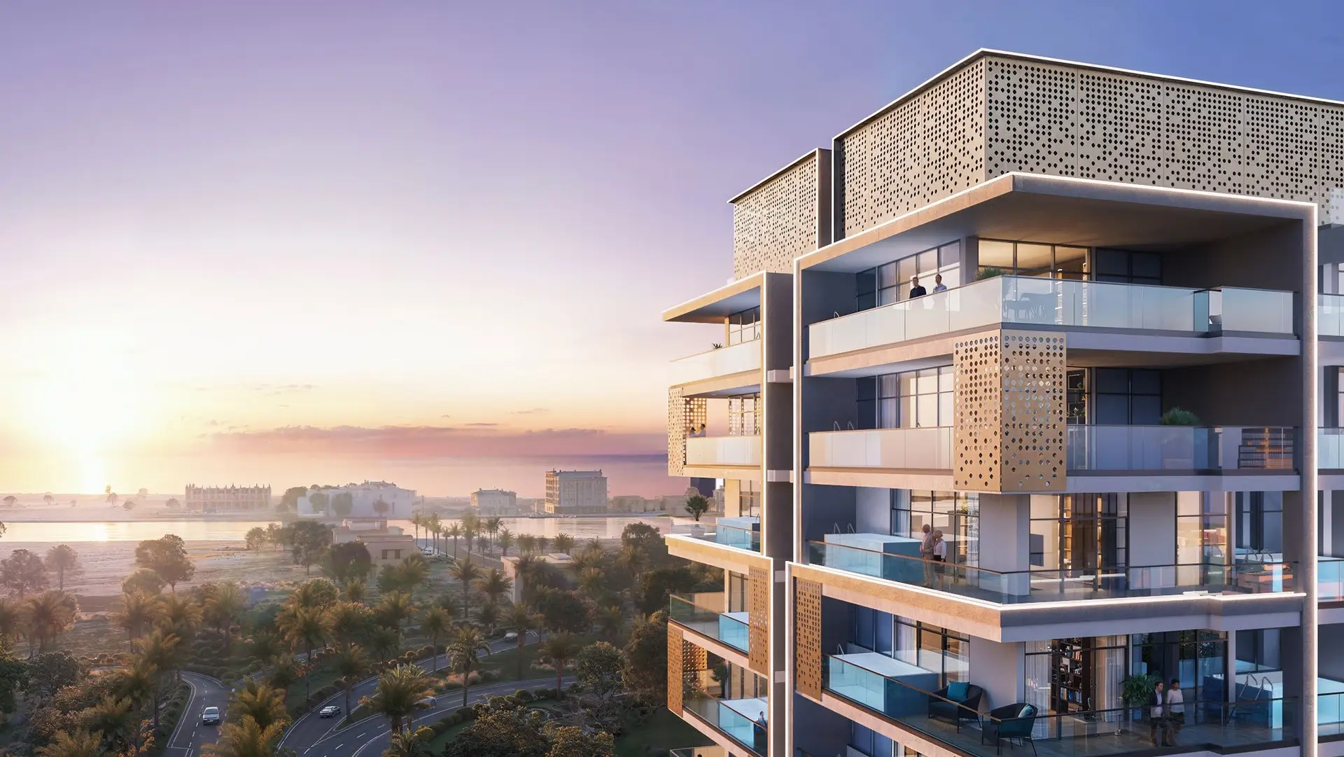 SAMANA Ocean Crest exterior at Dubai Islands