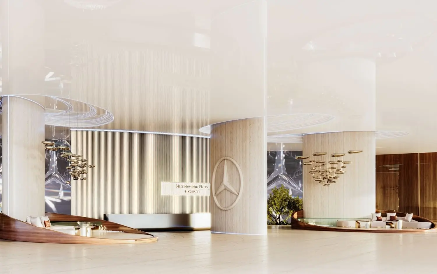 Mercedes Benz Places