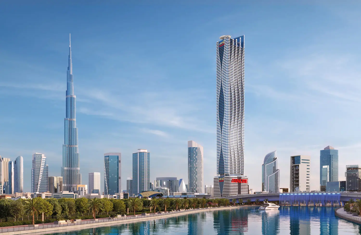 Bayz 102 tower exterior in Business Bay Dubai