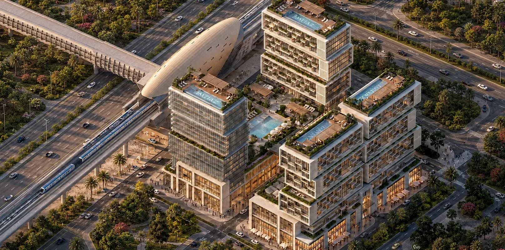 Raw District by Imtiaz apartment interior in Jebel Ali Dubai
