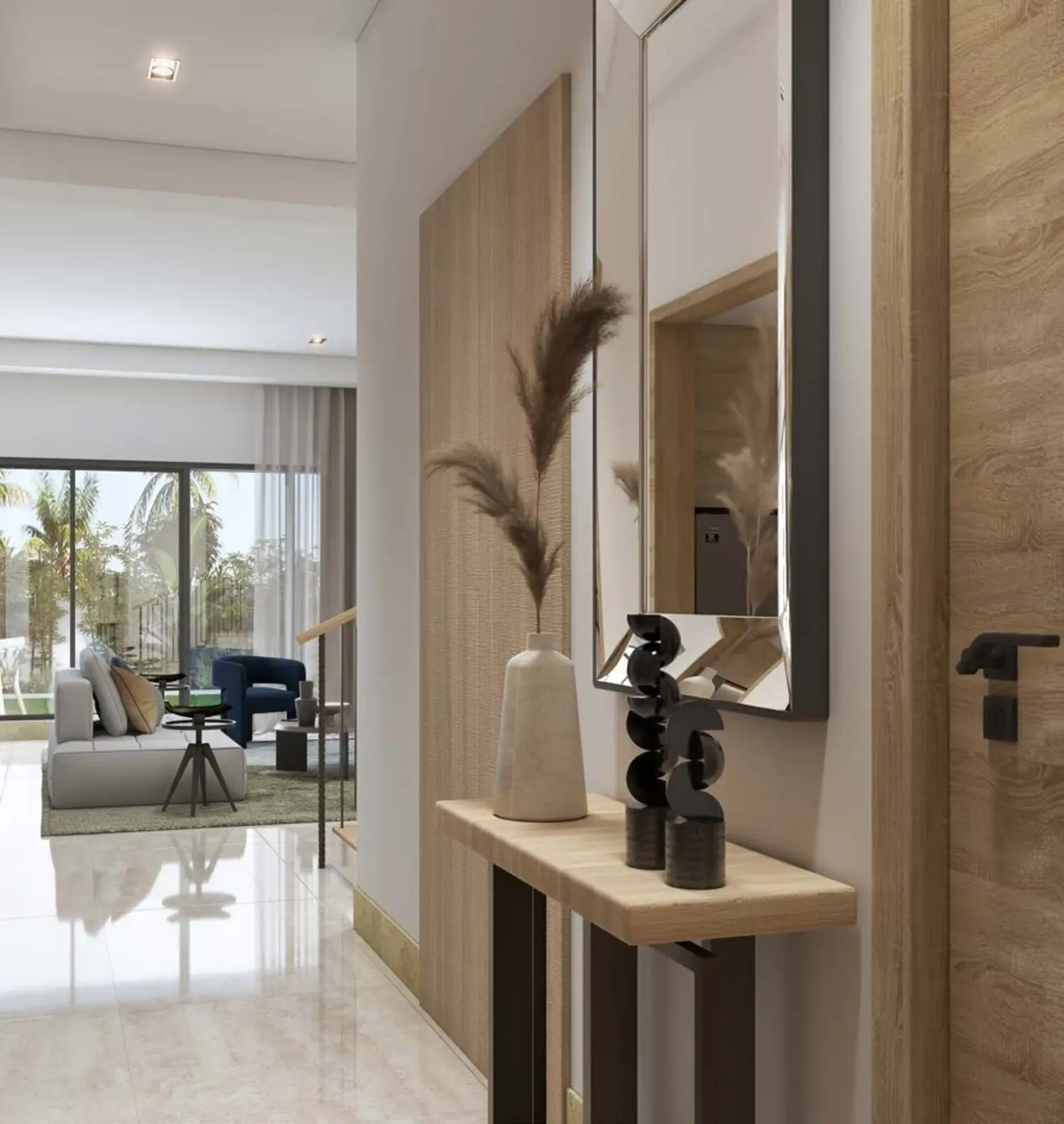 DAMAC Riverside luxury townhouse interior in Dubai