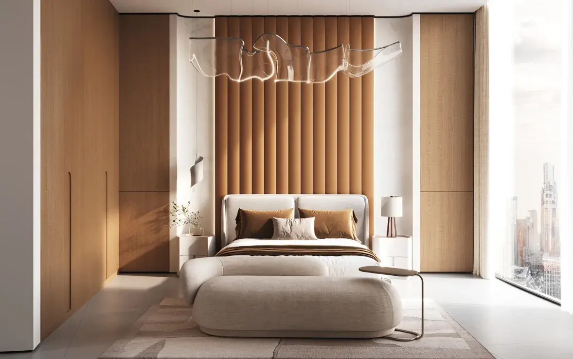 Binghatti Skyflame modern apartment interior