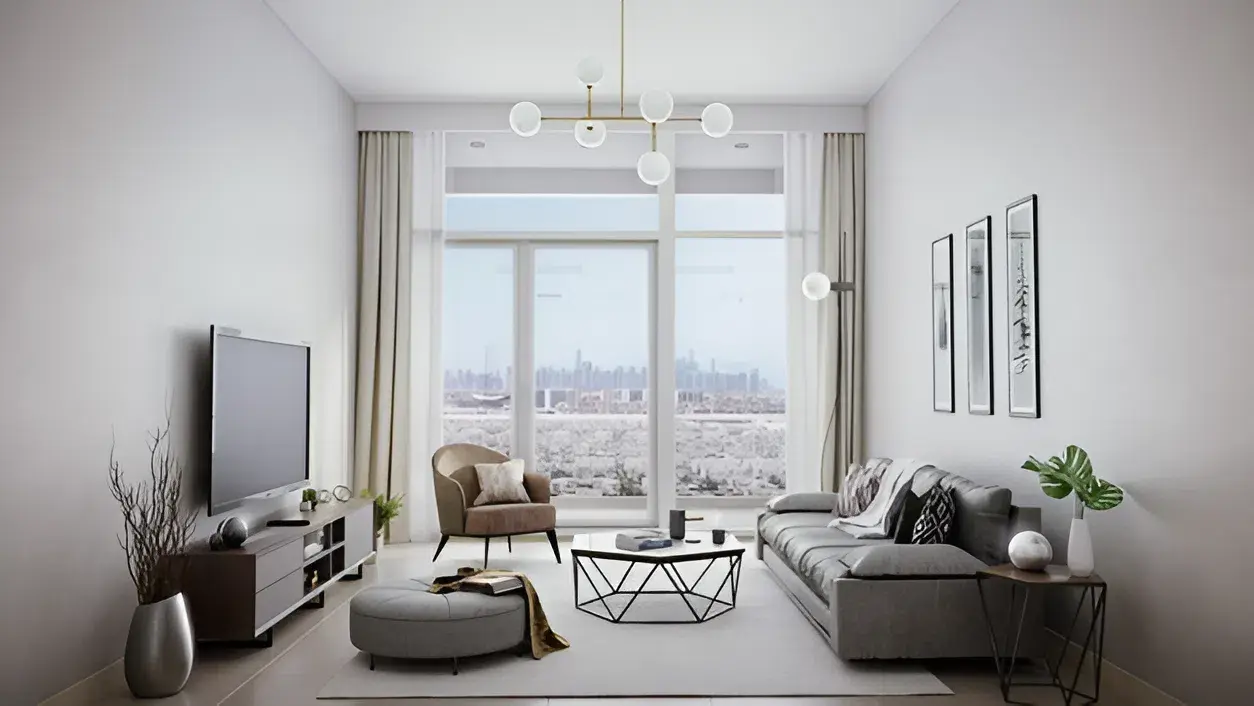 Azizi Sikander modern apartment interior in Dubai