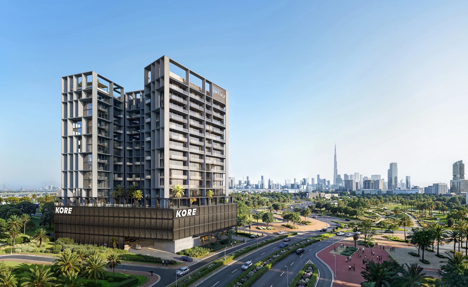 KORE by Imtiaz exterior beside the boulevard